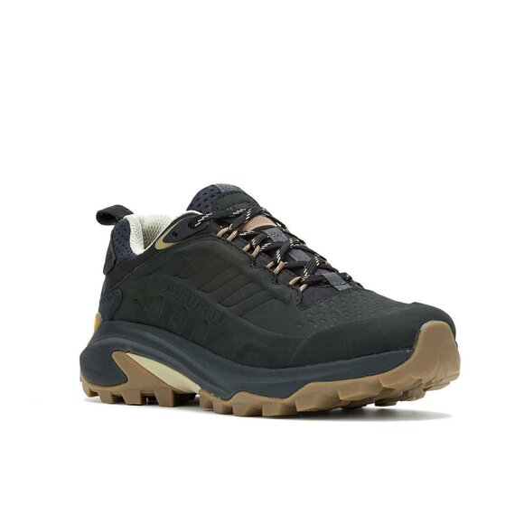 Merrell Women's Moab Speed 2 Leather Waterproof Black - Picture 5 of 6